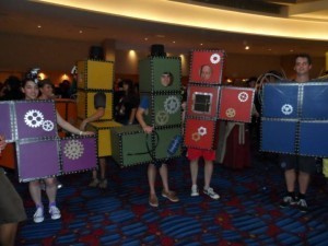 Steampunk Tetris