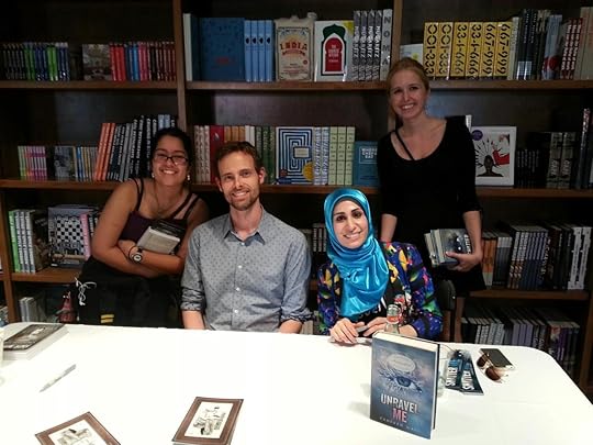 I'm on the right behind Tahereh