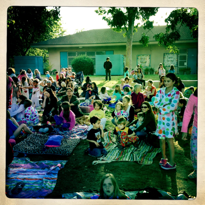 Cookies and Milk at Sherman Oaks Elementary