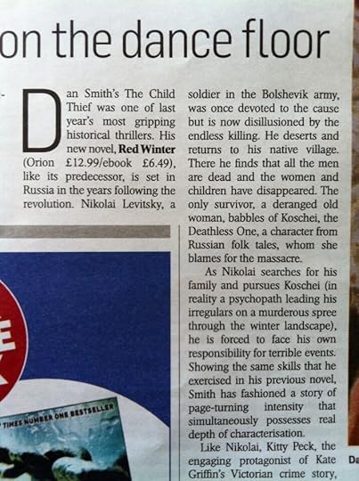 Red Winter Sunday Times Review