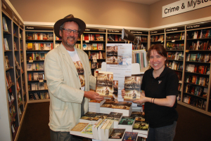 First Signing of the Day Waterstone's Roman Gate!