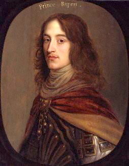Rupert of the Rhine circa 1641-1642 by Gerard von Honthurst