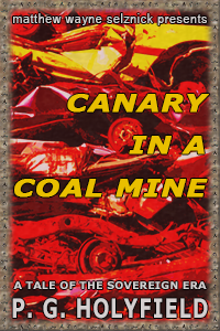 the cover image of canary in a coal mine by p. g. holyfield