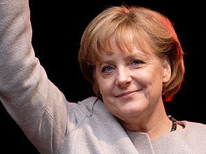 Angela Merkel, the Chancellor of Germany