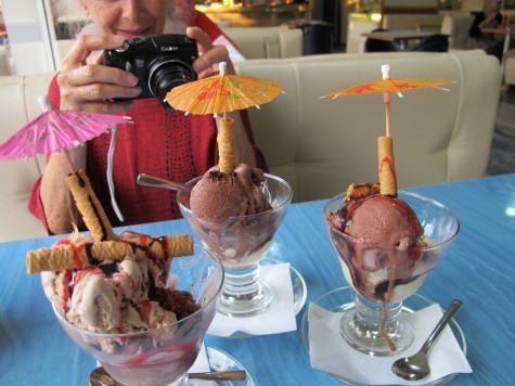 Also, many ice cream sundaes!