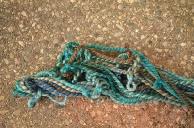 Two if by Hand Rambouillet, 2-ply not set.