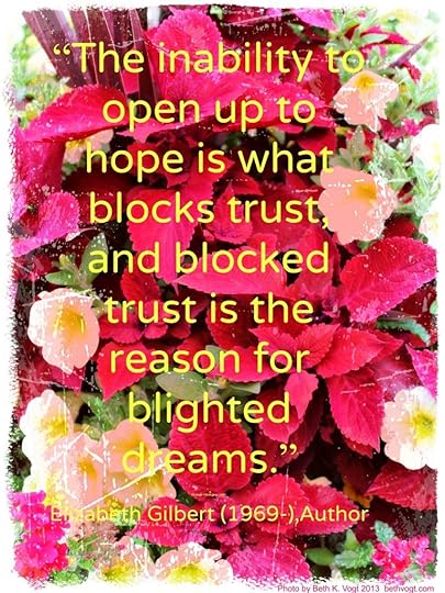 hope and trust 9.27.13