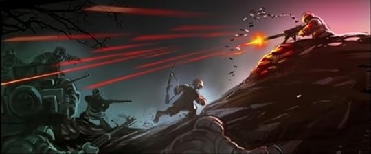 Art from "Chosin: Hold the Line" by Thomas Jung