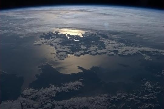 Wales and Ireland from the International Space Station (taken by Chris Hadfield).