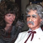 Caroline Lawrence and Mark Twain