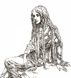 Drawing by Alan Lee