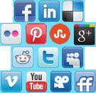 Social media icons