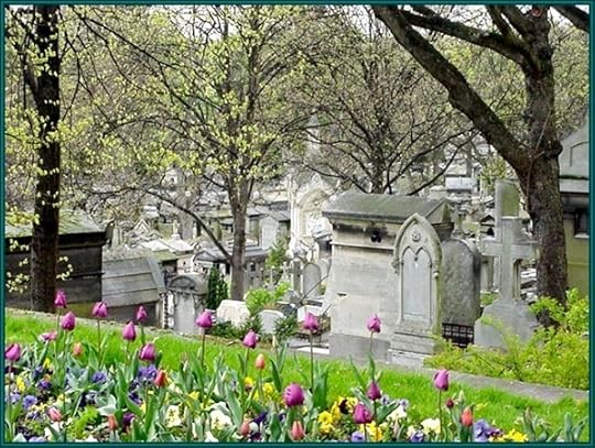 Lovely public domain image of Père Lachaise.