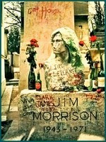 Jim Morrison's gravesite, by LongLiveRock..