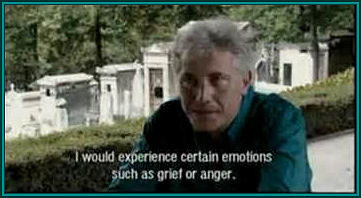 Bertrand speaks of his love of the cemetery.