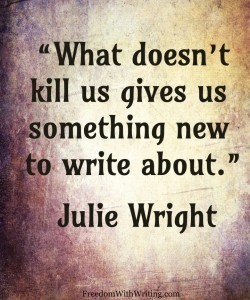 julie wright quote