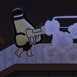 Nose Sinclair -- apparently the game couldn't just shoot big boogers