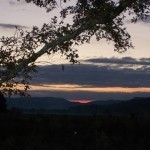 Sunset Cades Cove