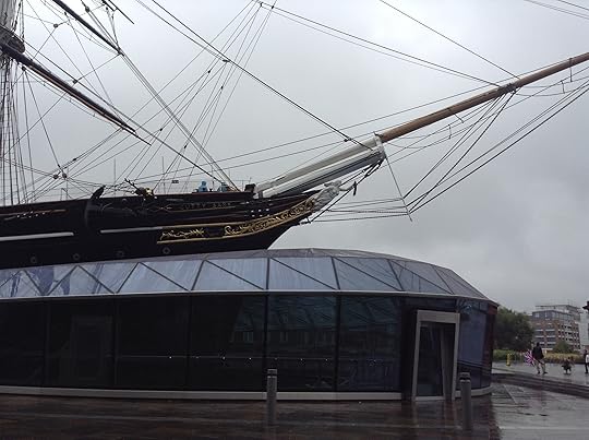 The Cutty Sark uplifted (photo credit: Jamie Robinson)