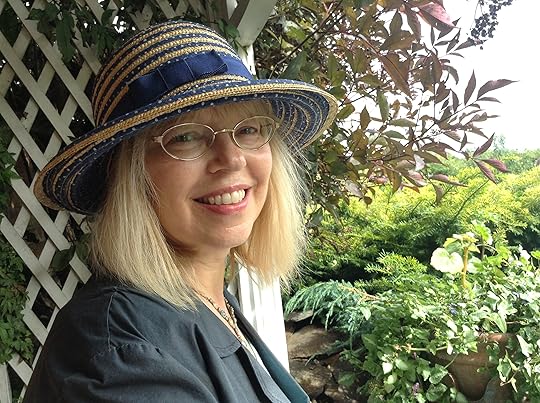 Spending time in the garden - contemplating, dreaming, in a little 'den' (photo credit: Abigail Robinson)