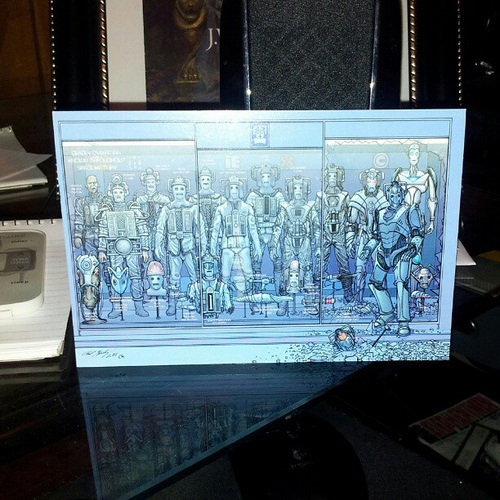 Yay! First Gallifrey One postcard had arrived! by homeward_angel04