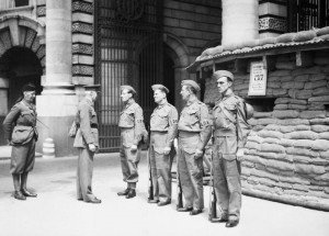 Local Defence Volunteers in London, 1940