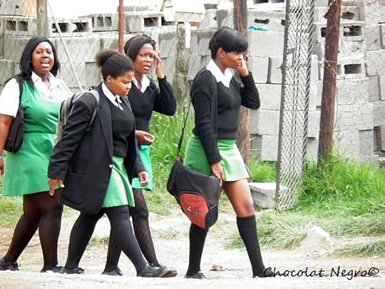 School Girls in Mdantsane Walking Home