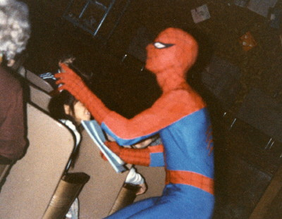 Spiderman at PARP Ceremony