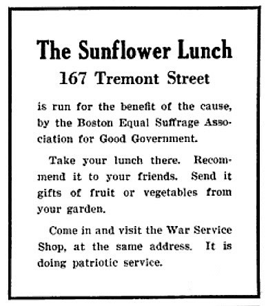 SuffrageLunchBoston1918