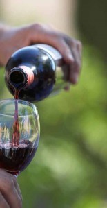 glass of wine