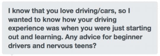 about driving