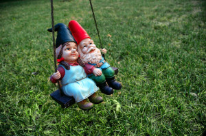 Script Writing and Garden Gnomes