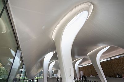 Interior of Serpentine Sackler Gallery extension. Copyright: Oli Scarff/Getty Images