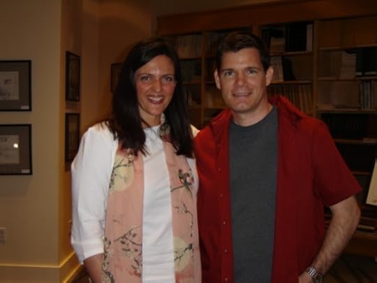 Me and Porter in 2005 at a talk sponsored by the Indiana Writers Center.