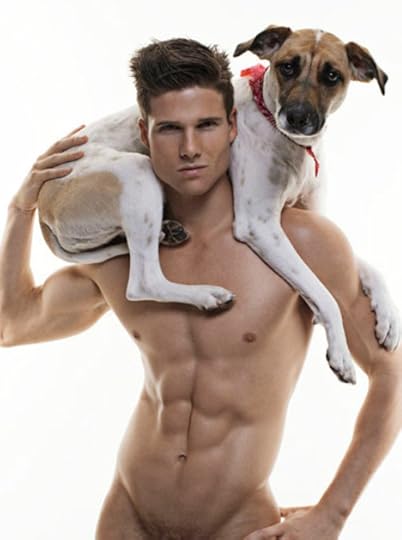 sexy man dog