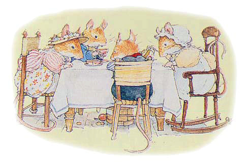 Brambly Hedge Mouse Family by Jill Barklem