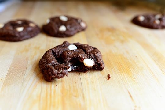 Chocolate Chocolate White Chocolate Chip Cookies