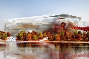 National Art Museum of China designed by French architect Jean Nouvel