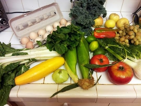 Picture of wide array of fruits and vegetables.