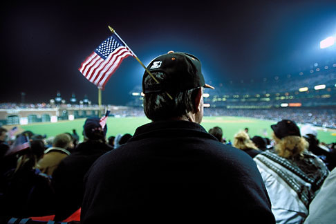 1-690-26 stock photo of California, San Francisco, Baseball game