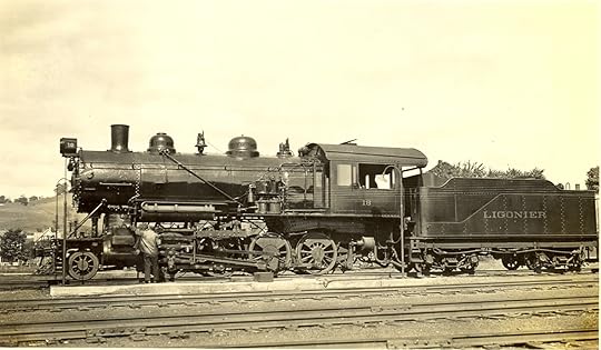 This picture of the Ligonier Valley Rail Road's Engine Number 18 is dated September 24, 1932. (Courtesy of the Pennsylvania Room, Ligonier Valley Library)
