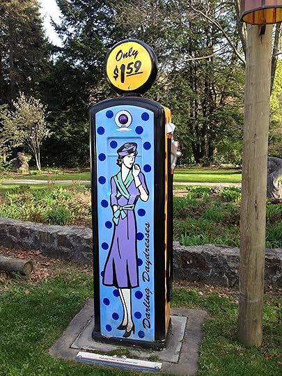 I love the vivid colors on this gas pumI love the vivid colors on this gas pump, located at the Mountain Playhouse and Green Gables Restaurant in Jennerstown, PA! (Photo by Jennifer Sopko)