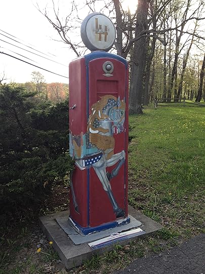 This pump is located along Route 30 West at the entrance to the Timberlinks Golf Course, across from Idlewild Park. (Photo by Jennifer Sopko)