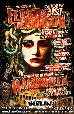 flyer for Feast of the Gorgon