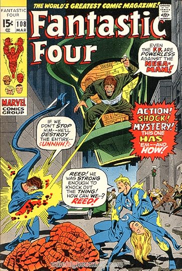 FF #108, Buscema's second issue and one of my all-time favorite comics covers.