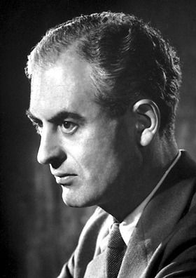 Peter Medawar, 1960. Image is in the public domain, via wikimedia commons. 
