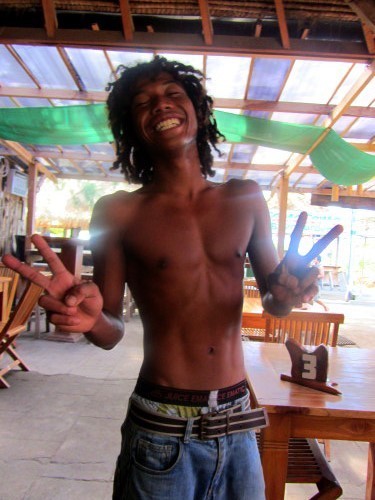 Guy on Gili Trawangan