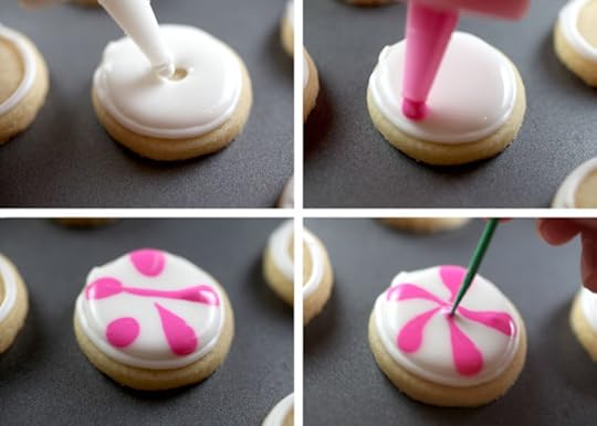 Piping Peppermint Cookies