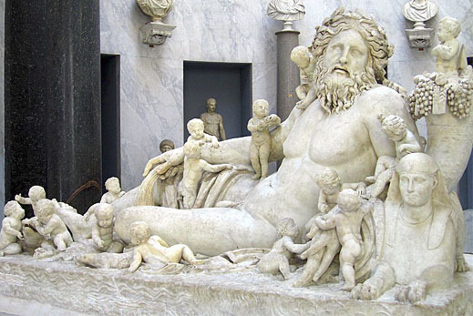Nile with putti