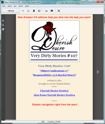 Cherish Desire coming to Kobo, Max, erotica